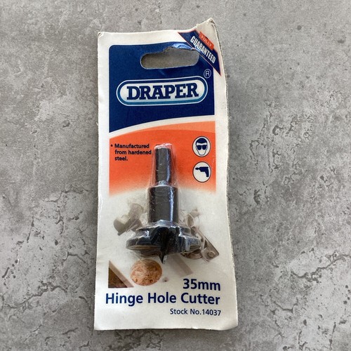 Draper 35mm hinge hole - hinge, cutter