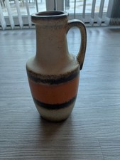 W, German Pottery Vase