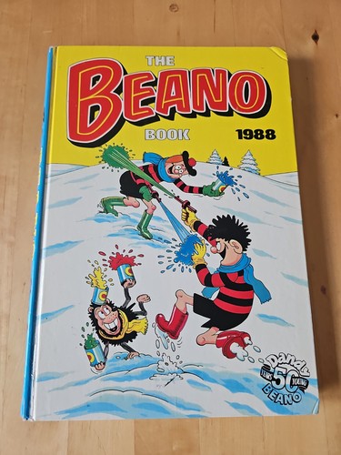 Beano book 1988 hardback - beano,
