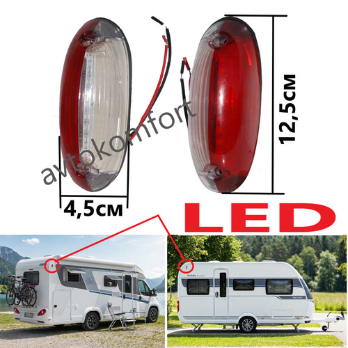 Pieces marker clear red - /,