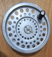 A FINE HARDY MARQUIS SALMON No2 SALMON FLY REEL SPARE SPOOL WITH GEAR COVER