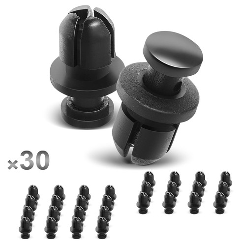 30x fastening clips - 30x, wheel