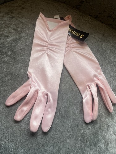 Isotoner pink evening gloves - isotoner,