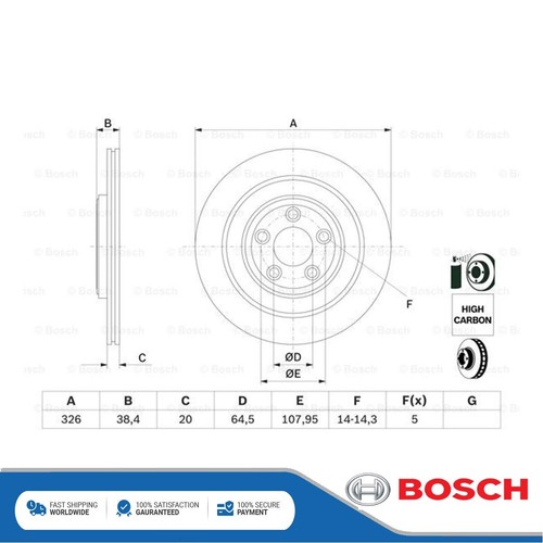 Fits jaguar type xj - xf, xk