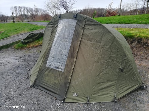 Carp fishing bivvy man - carp,