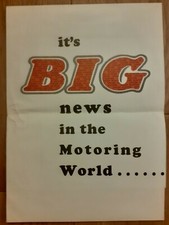 SINGER HUNTER SALES BROCHURE &