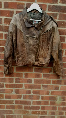 Vintage bora brown - brown, leather