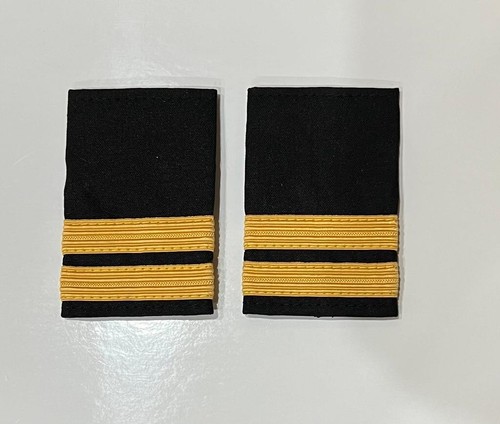 Pilot captain gold - captain,gold, strips