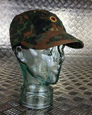 Genuine German Army Flectarn Camouflage Peak Baseball Field Cap / Hat. All Sizes