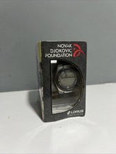 Lorus R2375KX9 Unisex Watch Novak Djokovic Foundation Digital Quartz Rubber
