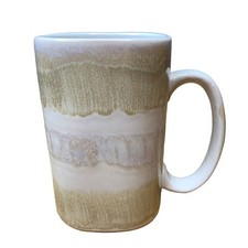 Aphorism Art Pottery 5” Tall Coffee Tea Square Mug