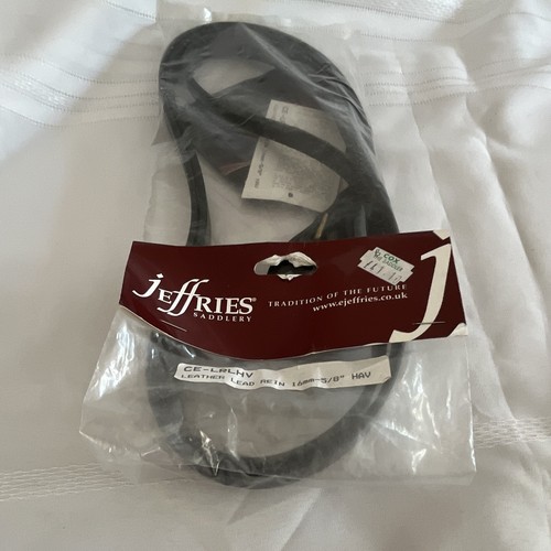 Jeffries saddlery leather lead - saddlery,