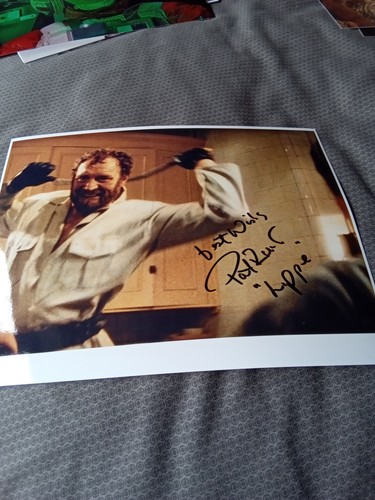 James bond signed photo pat - signed,