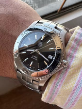 Silver 316L Stainless Steel Strap for TAG Heuer Link 42 Watch 22mm Bracelet Fit