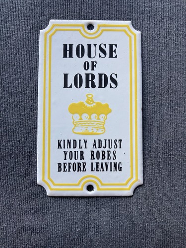Vintage enamel sign dodo house - enamel,