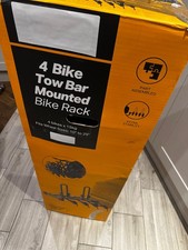 Halfords 4 Bike Towbar Mounted