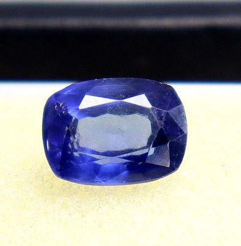 Blue sapphire stone certified - stone,