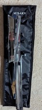 STAGG MUS-A3CR Chrome Adjustable Music Stand Complete With Carrying Bag