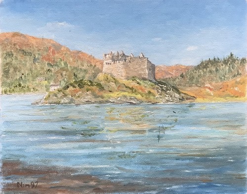 Original signed oil - on, board