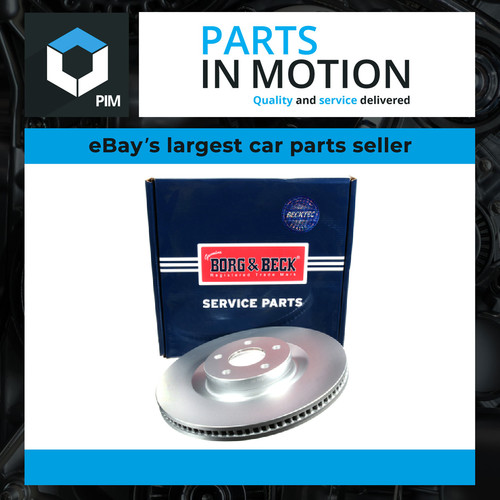 Brake discs pair vented - discs,