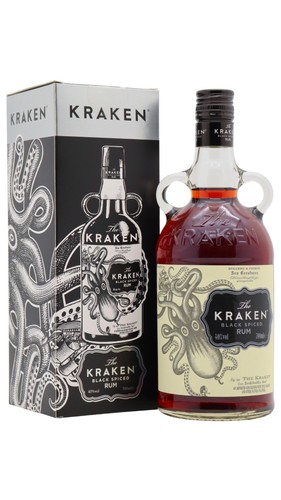 Kraken black spiced rum - black, &