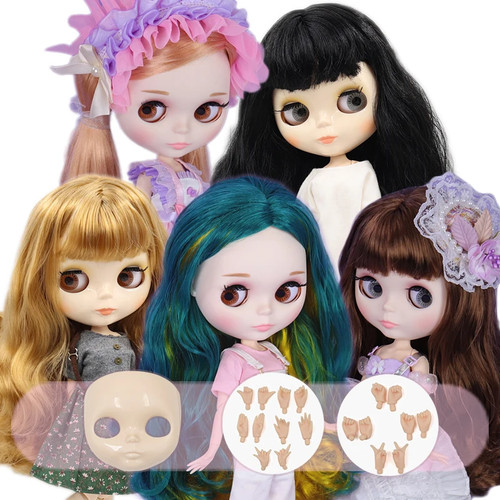 Icy blyth doll white - white, skin