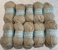 Sirdar Big Softie Super Chunky Yarn 12 x 50g Balls Egg Lot 2 of 2 same dye lot