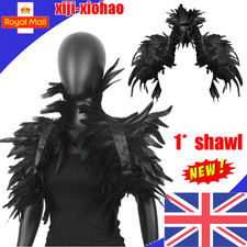 Elegant feather shrug shawl - feather,