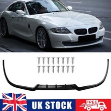 For BMW Z4 E85 E86 Cupra R Lip 3 Pcs Front Bumper Splitter Spoiler Lip +Screws