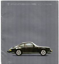 Porsche 911 1984-85 UK Market Sales Brochure 3.2 Carrera 3.3 Turbo