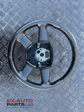 AUDI A3 8P 2006 Steering Wheel 3-Spoke Black Leather Trim 2003-2012 |Genuine OEM