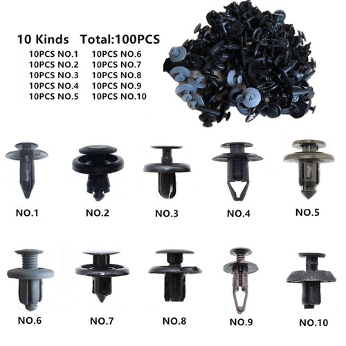 100x trunk screw rivets - 100x,