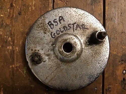 Bsa rear brake - bsa, plate