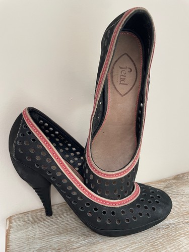 Feud london black leather - london, cut