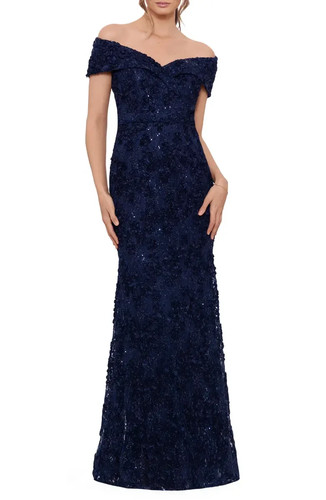 Xscape navy blue off the - blue,
