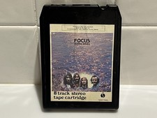 Focus: Moving Waves (1972) 8 Track Cartridge Rebuilt / Refurbished Tested ✅