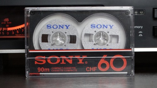 Audio cassette pioneer silver - pioneer,