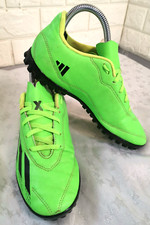 Adidas X Speedportal.4 TF Green Astro Turf Trainers UK 5