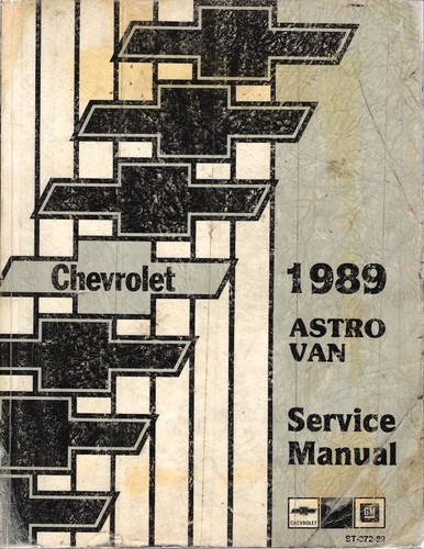 1989 chevrolet astro - chevrolet, van