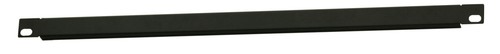 Rack panel folded - 1/2u,