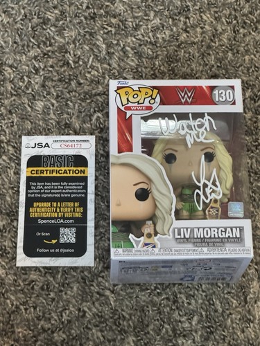 Liv morgan autographed wwe - liv,