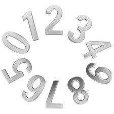  10 Pcs House Numbers Plaque