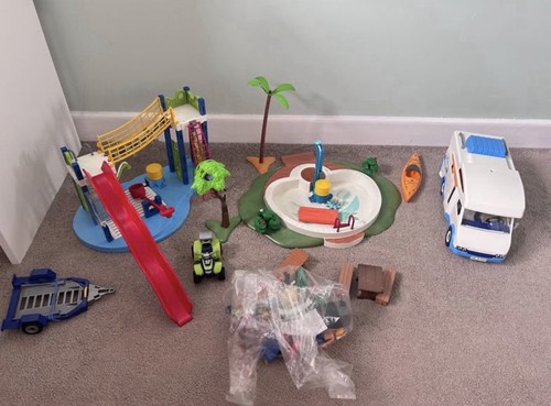 Playmobil campervan swimming - playmobil,