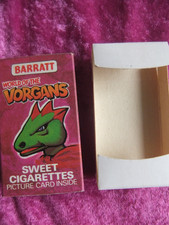 BARRATT  WORLD OF THE VORGANS SWEET CIGARETTES PACKET. EX. 1977.