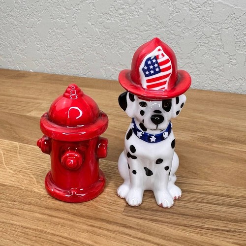 Dalmatian dog fire hydrant - dog,