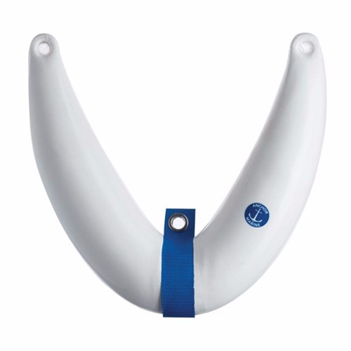 Anchor marine bow - fender, white