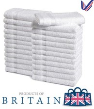 24x white hand towels hotel - hand,