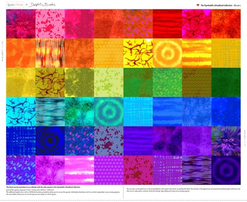 Psychedelic woodland blender - woodland,