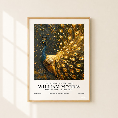 William morris peacock print - morris,