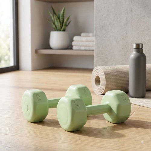 2pc ladies dumbbells - ladies, 3kg